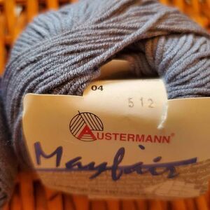 Mayfair Yarn Cornflower Blue 2 skeins NEW